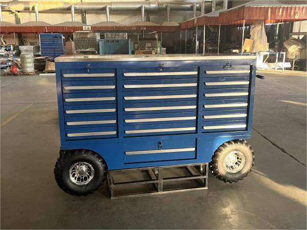 Rilis Produk Baru CYJY! Mobil Lubang Penyimpanan Alat Roda Besar Memimpin Jalannya