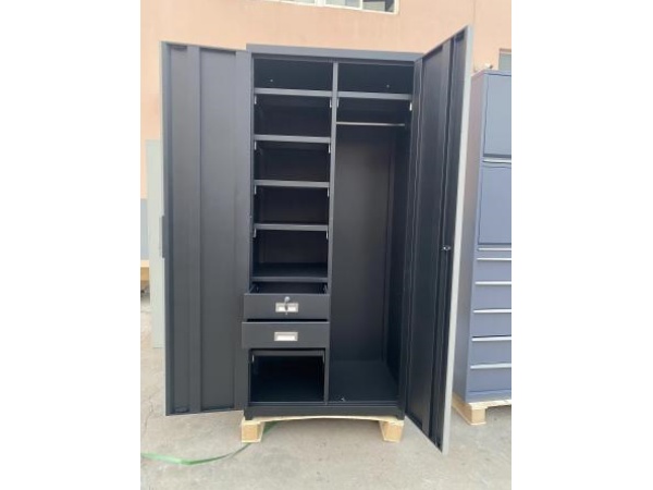 Kabinet Tinggi Pintu Ganda Multifungsi